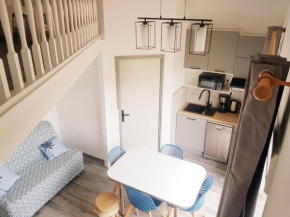 Duplex 4-6 pers - 33m2 - 180m de la plage